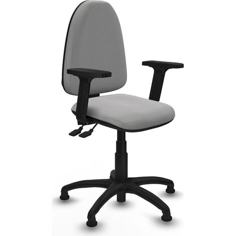 Sedia da Ufficio Piqueras y Crespo A√Ωna AS bali gris claro brazos 2D base poliamida topes Grigio chiaro (1/5)