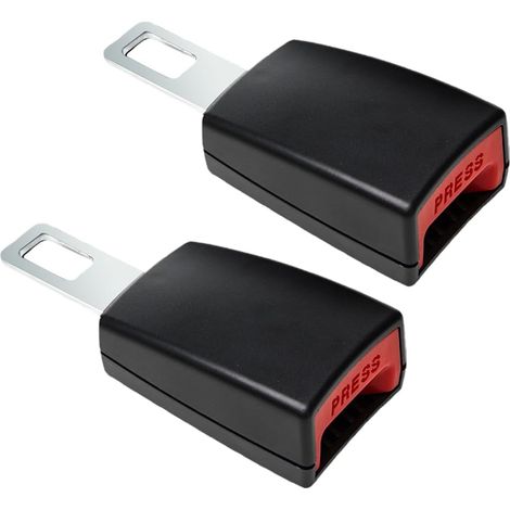 Interior fittings, 2 pieces suitable for most cars, Seat belt extension buckle, ideal for decorating car interior accessories (1/5)
