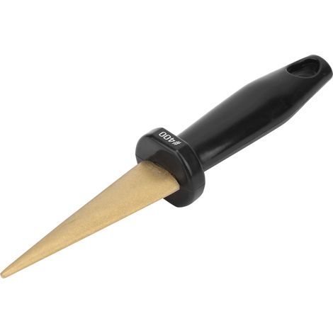 Ortviai Lime diamantée double face pour bois – 150/400, section semi-circulaire et rainurée V (1/5)