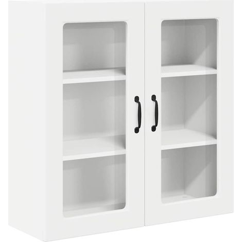 Maison Exclusive - Armario de vidrio para pared PORTO 80 x 31 x 8