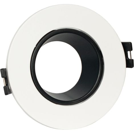 Aro Downlight Circular Basculante Para Bombilla GU10 / MR16