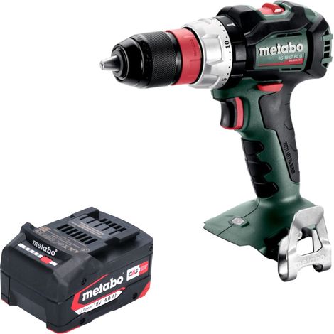 Metabo BS 18 LT BL Q Perceuse-visseuse sans fil 18 V 75 Nm Brushless + 1x batterie 4,0 Ah - sans chargeur