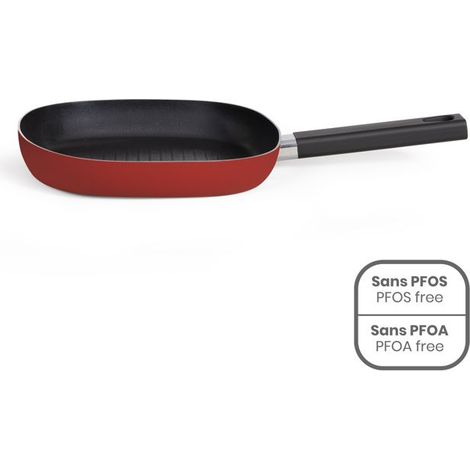 Grillette - Livoo - MEP152 - Aluminium - Antiadhésive - 24 cm (1/4)