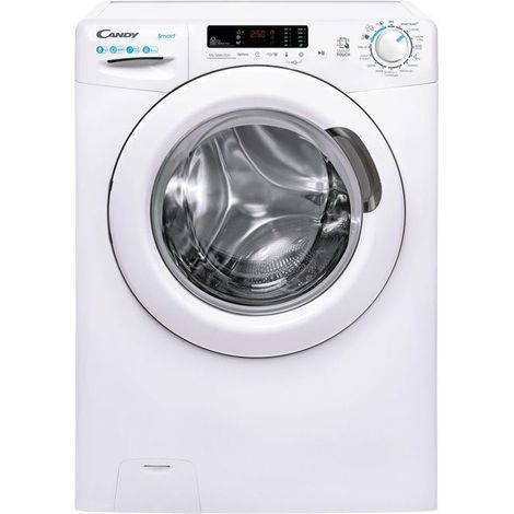 Candy CS1282DW4-11 Smart Lavatrice Frontale 8 Kg 1200 rpm Classe B NFC 16 Programmi (85x60x52 cm) colore Bianco (1/2)