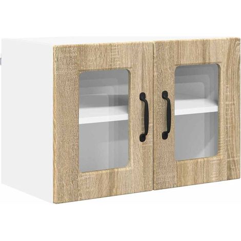 Meuble mural de cuisine,Armoire de cuisine avec porte Chêne Sonoma 60 x 31 x 40 cm CFW35143 (1/5)