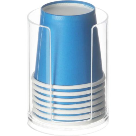 Boîte de rangement jetable en forme de U pour tampons de coton et houppettes, salle de bain, organisateur de comptoir (1/5)
