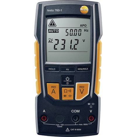 testo 760-1 Hand-Multimeter digital CAT III 600 V, CAT IV 300 V Anzeige (Counts): 4000 (1/5)