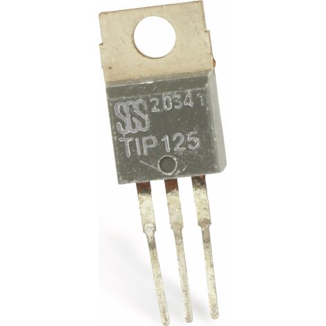 ST MICROELECTRONICS Transistor TIP125, PNP-Darl., 60V, 5A, 65W, TO220