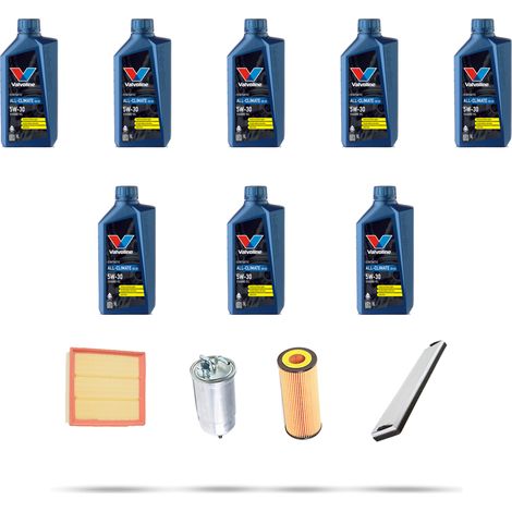 Kit tagliando 4 FILTRI e 8L OLIO compatibile con Vw LT 46 2.5 TDI 66kw dal 1999 (1/5)