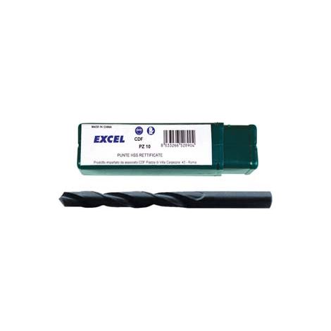 PUNTE HSS RETTIFICATE NORMALI- - ø mm.10 - 5 pezzi EXCEL