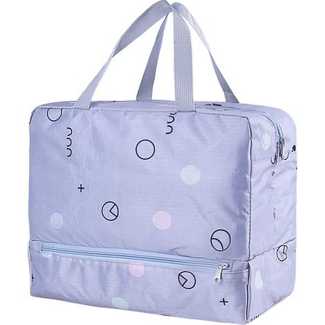 Sports Bag - Women's and Men's Foldable Travel Bag for Children and Boys, Small with Shoe Compartment and Wet Pocket for Travel, Gym Bag, Fitness (1/5)