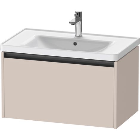 Duravit Ketho.2 bâti-support de lavabo suspendu, 1 tiroir, (1/5)