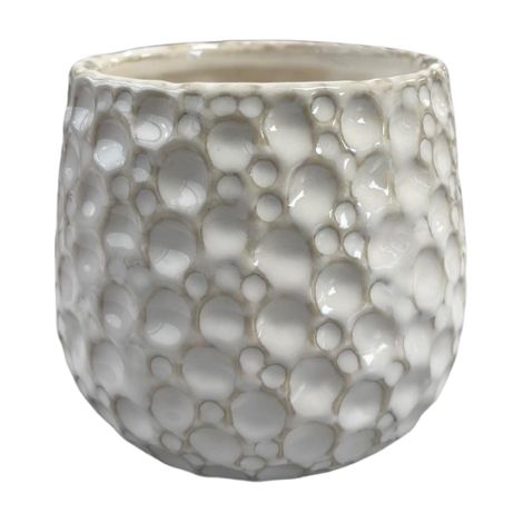 Vaso PARISETTE 12x10cm bianco