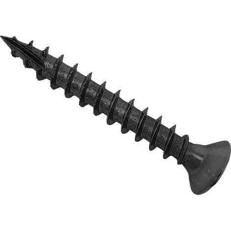 Vis Pozi multi-usages CSK ST Noir 5 x 40 mm 50, adaptées à de nombreuses applications de quincaillerie, de menuiserie, d'électricité et de plomberie.