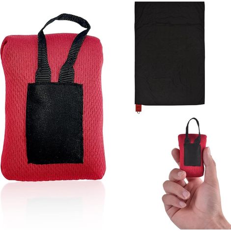 Mini coperta da picnic portatile, telo da spiaggia impermeabile, tappetino da picnic tascabile ultraleggero, adatto al campeggio (70 x 110 cm) (1/3)