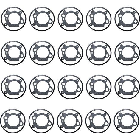 Atunne 21Pcs Joints de Cuvette de Carburateur pour Birggs & S 693981 280492 084132 084133 084232 084333 091412 Tondeuse à gazon, Remplacement 693981 280492 (1/5)