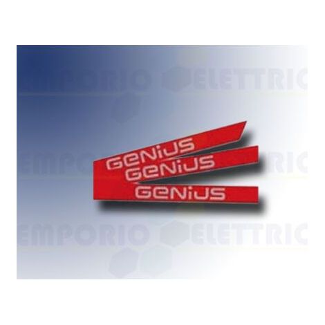 genius kit pegatinas logo genius mástil simple 6100201 (1/3)