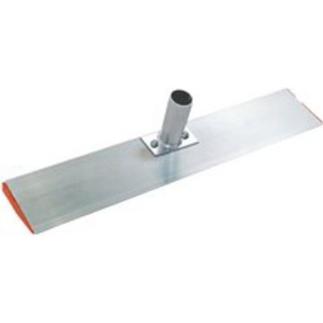Taliaplast – Racloir à bitume alu biseauté 10x60cm – Douille à 90° – Embouts plastique – Manche bois en option (1/3)