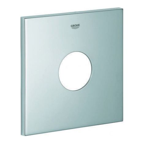 Rosette 48434 carrée pour ensembles de montage EHM chromé