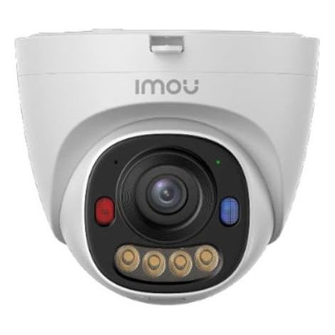 Imou telecamera ip poe dome da esterno 5mp, visione notturna smart color, rilevamento persone e veicoli, deterrenza attiva, audio bidirezionale, ip67, IPC-PS8D-5V0