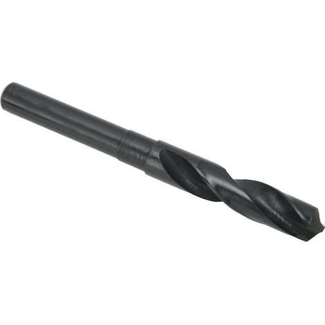 Foret hélicoïdal en acier rapide, queue droite de 15,5 mm (1/2 po), outil de perçage noir (1/5)