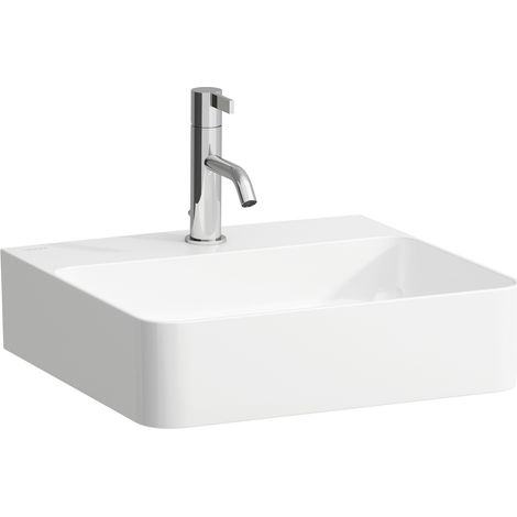 LAUFEN VAL Lavabo sobre encimera, 1 agujero para grifo, sin
