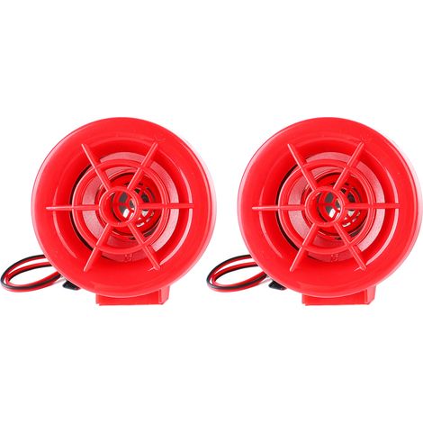 Haut-parleurs d'alarme pour moto, son antivol, Radio, lecteur MP3, étanche, FM, Usb, Bluetooth, système d'amplificateur. (1/5)