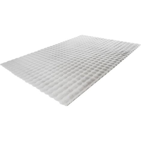 Teppich 150x80cm, Design H008Y in Silberfarben - Komfort und Eleganz für Ihr Interieur
