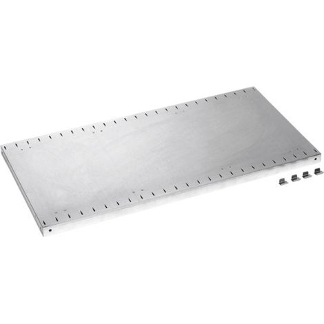 PROVOST - Tablettes galvanisées perforées pour armoires d'atelier - Lot de 2 unités