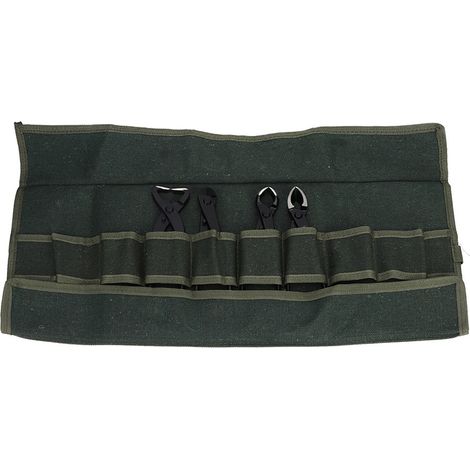 Ensemble de 4 ciseaux de jardin pour bonsaï, outil de coupe et de taille avec sac de rangement (1/4)