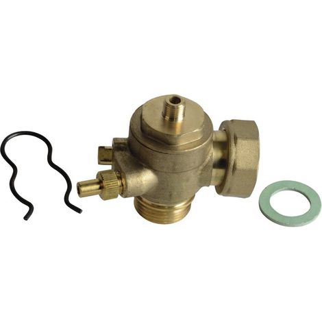 Rubinetto partenza riscaldamento 3/4"xm10