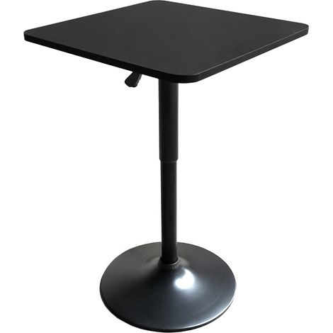 Schwarzer quadratischer Bartisch LUKE