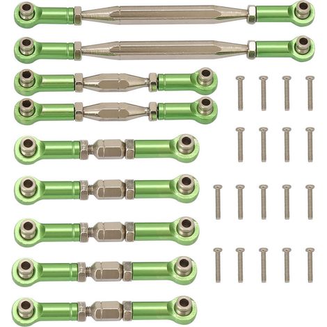 Ensemble de tiges de direction métalliques pour voitures et camions RC, pièces de rechange pour modèles FY-01 à FY-07. (1/5)