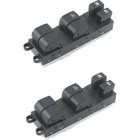 Dos interruptores de control de elevalunas eléctricos, 83071-SC080 y 83071-AJ030, para los modelos Forester 2008-2012 y Legacy Outback 2010-2012.
