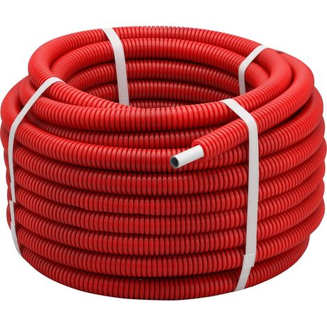 Noyon & Thiebault – Tube multicouche gainé bleu Ø20 mm – Longueur 50 mètres – Pression 10 bar – Température 0°C à 95°C – Pour circuits chauffage et eau potable