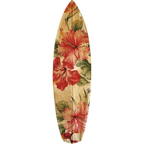 Planche de surf décorative vintage 150 x 40 cm – Matériau Alu Dibond – Impression numérique haute qualité – Système d'accroche inclus – Hxadeco (1/4)
