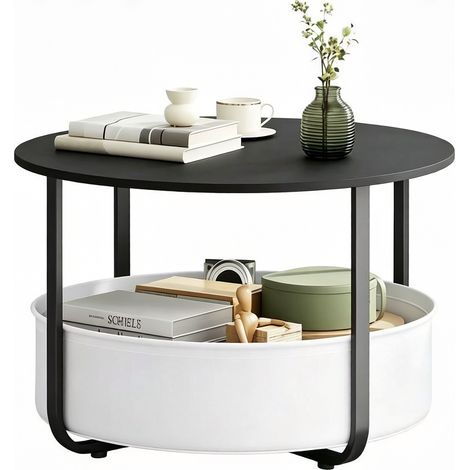 GagaTable snack, table basse ronde, table basse, table d’appoint (uniquement table d’appoint) (1/5)