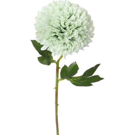 Künstliche Blume – Grüner Knoblauch, einzeln, 52 cm lang (1/2)