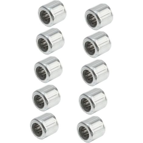 10Pcs Roller Hf081412 Bearing Thrust Bearings Small One Way Bearings Ball Bearing Thrust Ball Stamped Outer Ring Metal Needle Bearing In