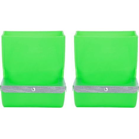 2 Pièces 13.5 cm Gamelle Lapin Mangeoire Récipient Alimentation Accessoire Élevage (1/5)