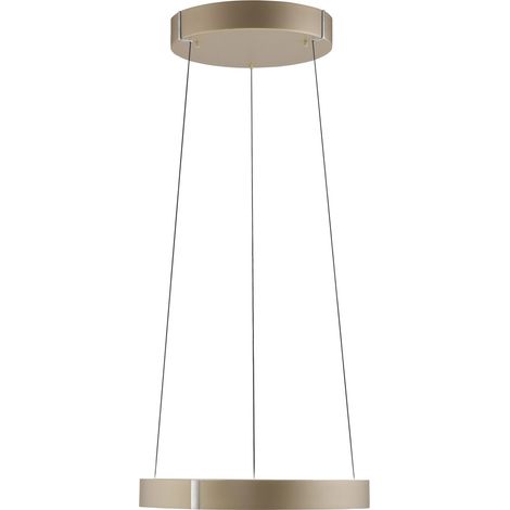 Lampada sospesa ring moderna bronzo Ø50 LED 20W Neuhaus (1/5)