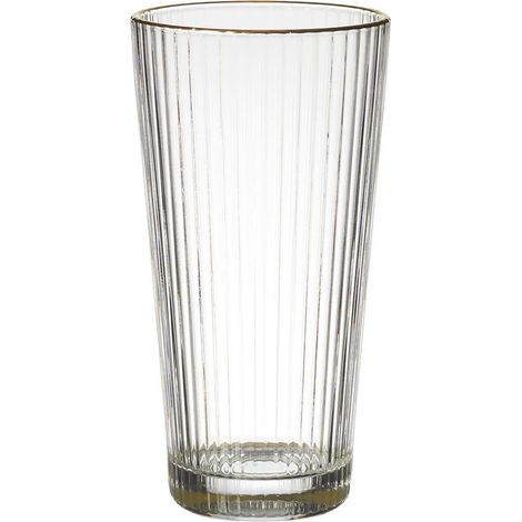 Verre haut Gold Edge 400 ml avec bords dorés (1/5)