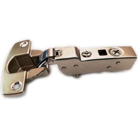 Cerniera a scodellino con montaggio rapido e ammortizzatore incorporato (in mezza battuta) (1/3)