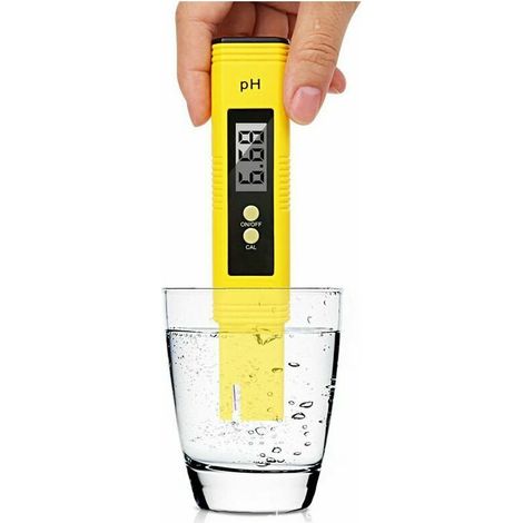 MINE PH-MèTre NuméRique, Testeur De Qualité De L'Eau Atc Avec Une Plage De Mesure Du Ph De 0 à 14,Testeur De Ph à Usage Domestique, Guazhuni (1/5)