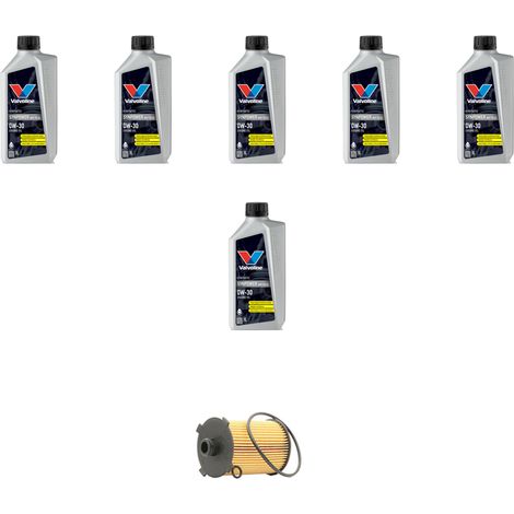 Kit filtro olio e 6L compatibile con Volvo V70 III 2.0 D4 133kw Dal 2013 (1/3)