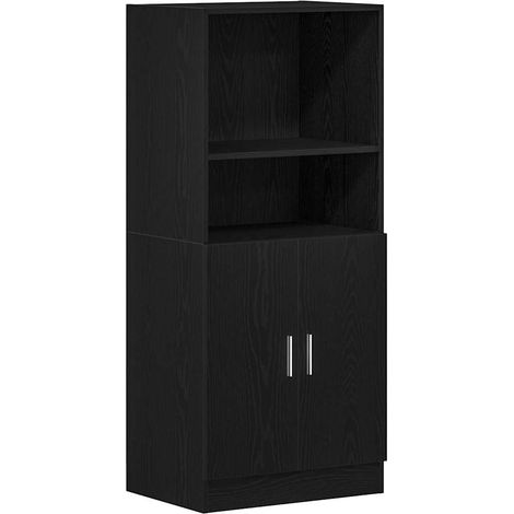 Maison Exclusive - Mobile da Cucina Nero 57x41,5x131,5 cm in Truciolato