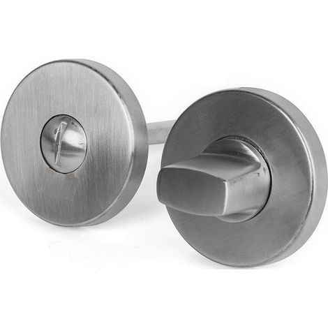 Coppia di rosette in acciaio inox 304 Balsac / Vabre / Vallon / Valady - WC senza vetro spia - U19/L19/V19 - 434