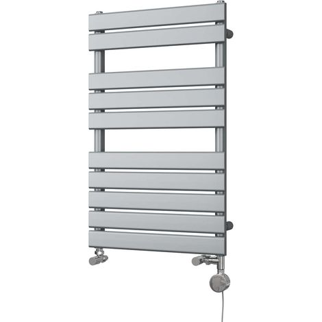 Typhoon - Silver Dual Fuel Towel Rail H816mm x W500mm Thermostatic (1/3)