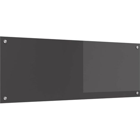 Küchenrückwand Dunkelgrau 110 x 40 cm Gehärtetes Glas (1/5)