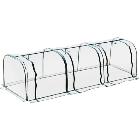 Serre de jardin DORINE transparente (1/5)